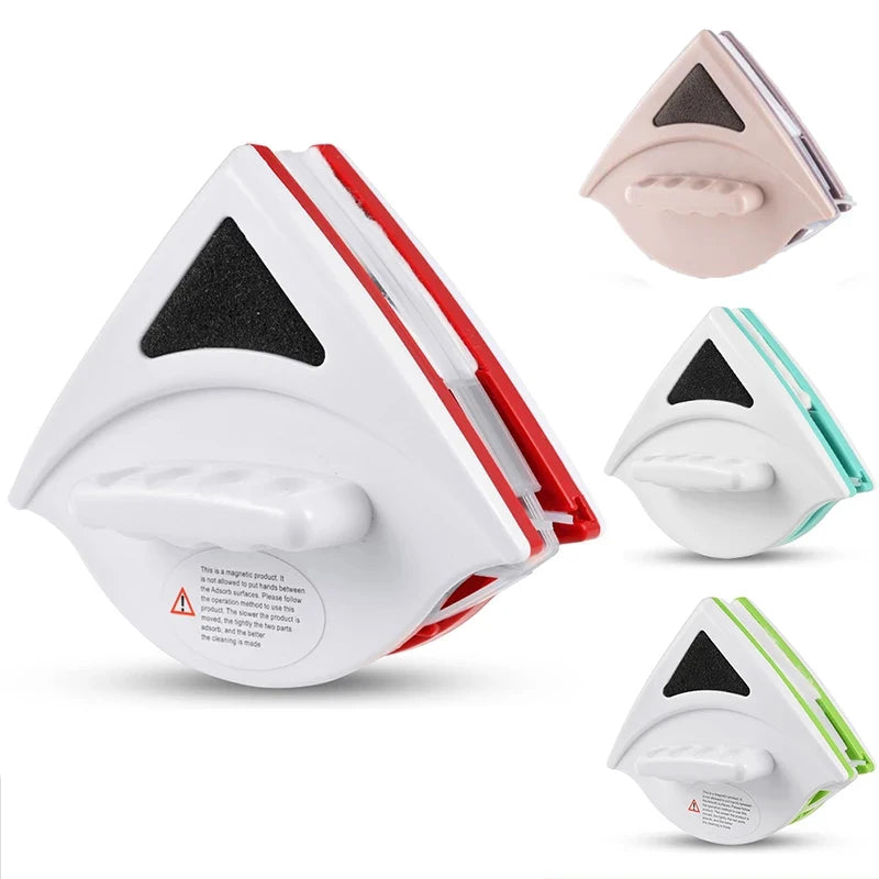 Lave-vitre magnétique double face